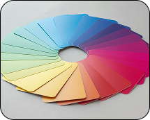 Color swatch palette