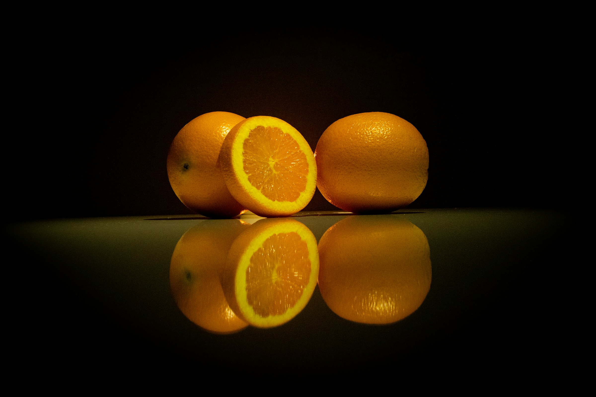 Orange product photography for Totebag brand identity